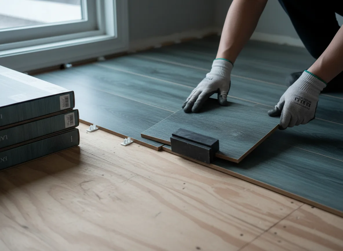 Luxury Vinyl Plank Installation company in Everest, KS